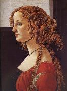 Sandro Botticelli  oil on canvas